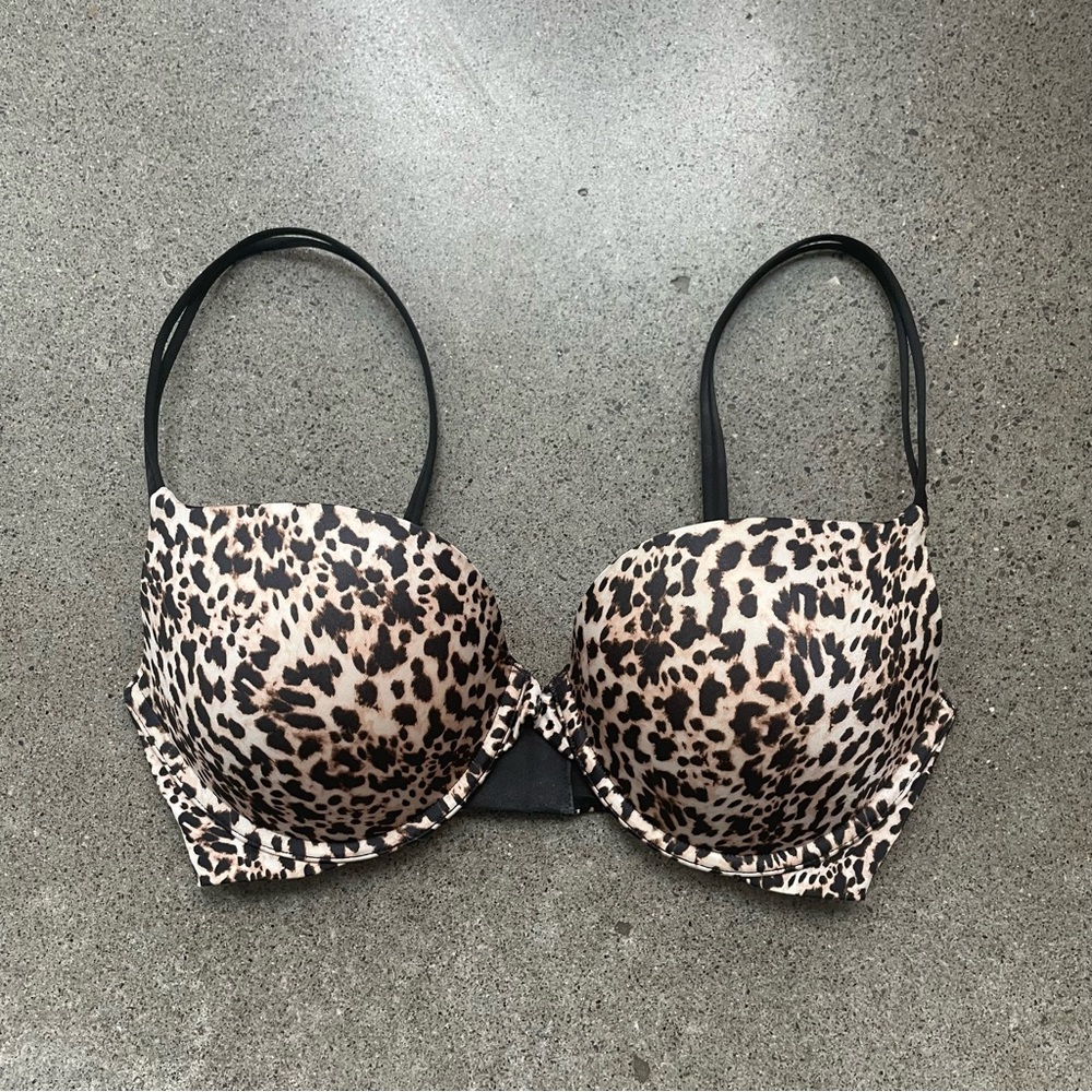 VS Very Sexy Leopard Push-Up Bra